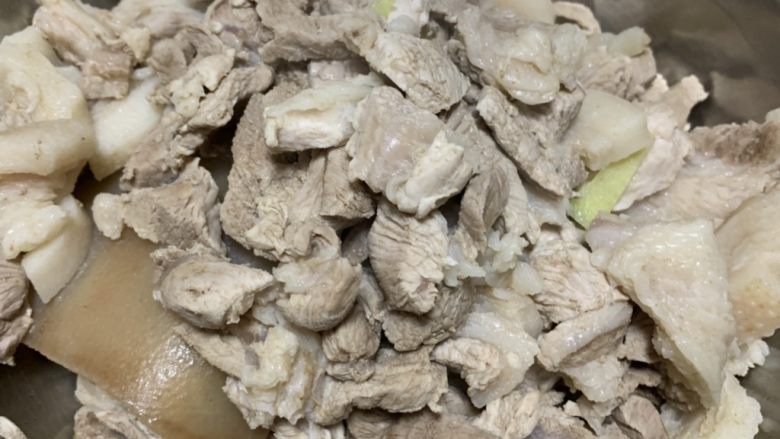 红烧肉,捞出肉