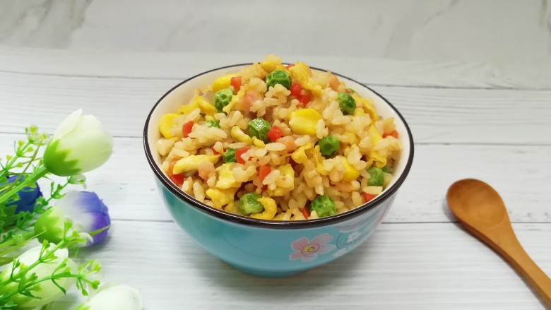 扬州炒饭,拍美美哒照片!