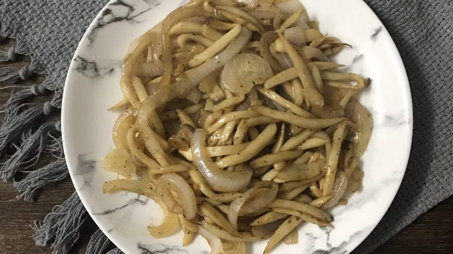 洋葱杏鲍菇