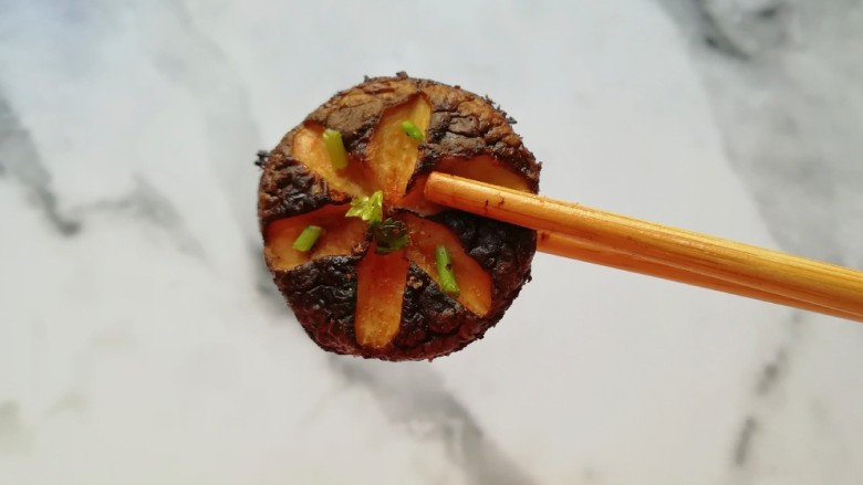 辣酱烤香菇,美不美?