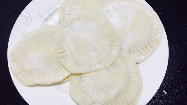 香蕉奶酪派, 依次做完所需的全部派