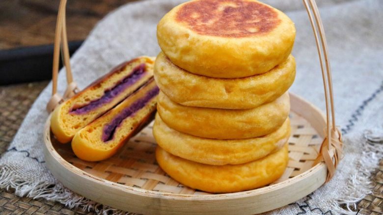 南瓜发面饼