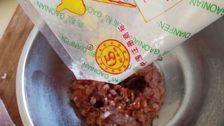 薯片肉丸,淀粉