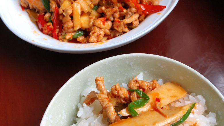 泡椒炒肉丝,“米饭杀手”啊!