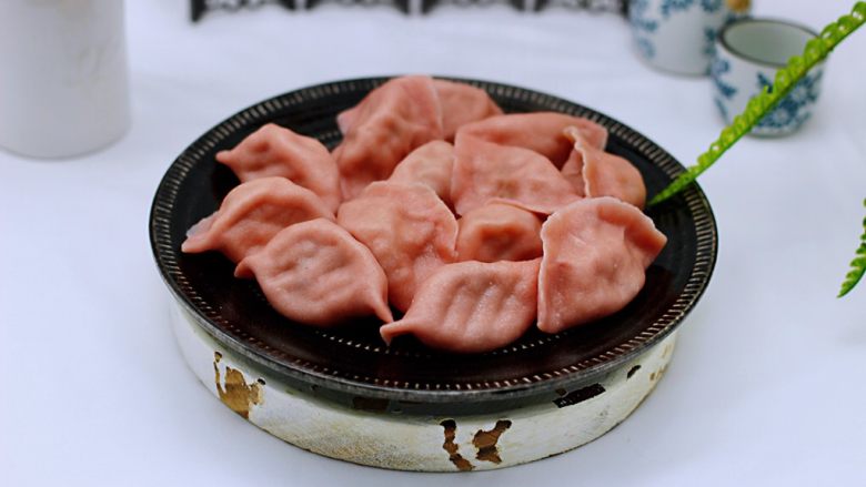 白菜海虹肉丁饺子,再来一张诱惑你。