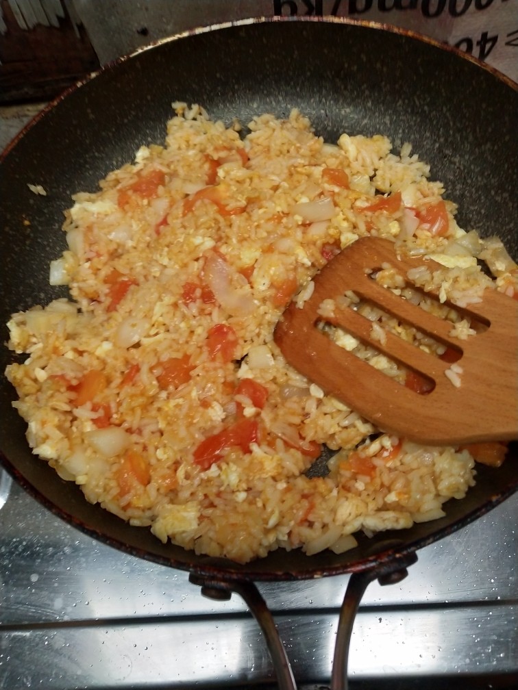 咖喱西红柿烩饭