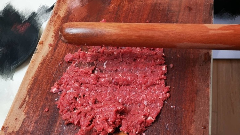 树袋鱼家第一代手打鲜牛丸,打牛肉