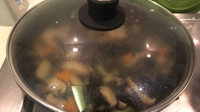 罗汉斋,加盖,小火闷煮20分钟