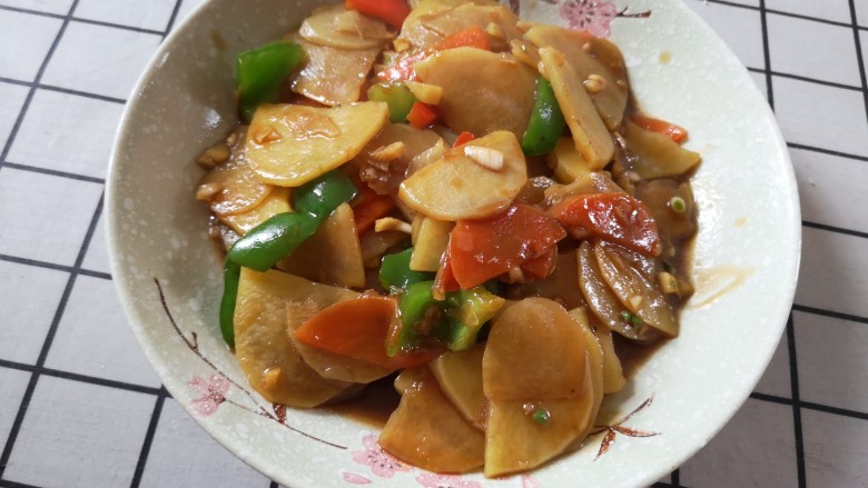 香炒土豆片,不说了，我去装饭了😆