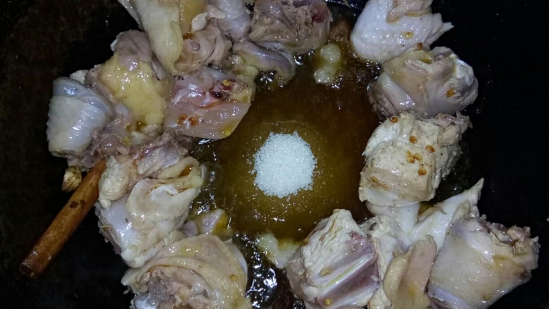 #年饭集# 前程似锦,中间挖洞,倒插笔炒糖色。