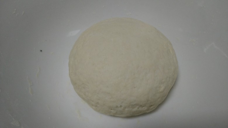 猪肉白菜饼,活成光滑的面团。