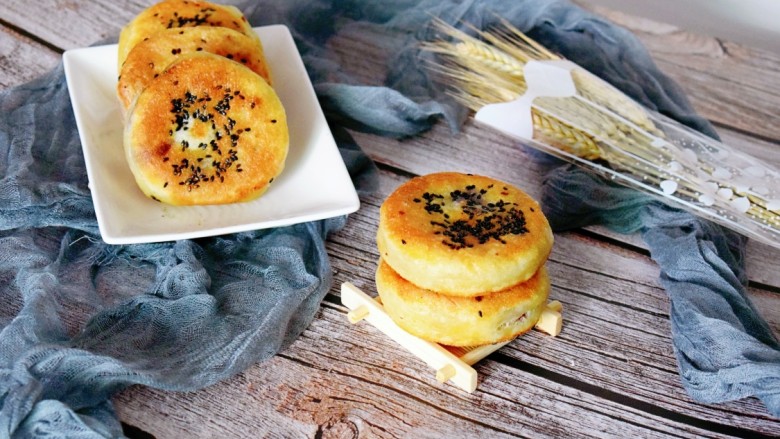 紫薯烧饼,再来一张!
