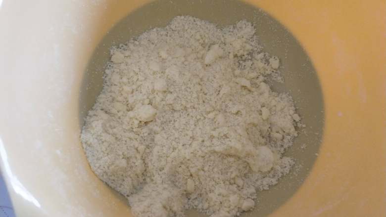 穿越食光的爱恋--榛子巧克力挞,用手搓成不玉米粉状