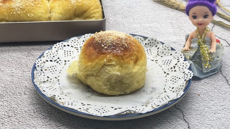 椰蓉小餐包,面包很香，奶味十足。