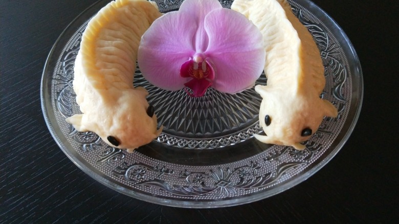 年年有余 新文美食 蒸面鱼,成品图
