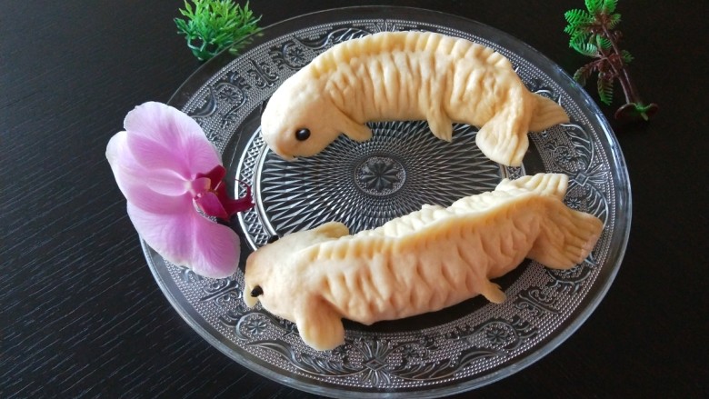 年年有余 新文美食 蒸面鱼,成品图