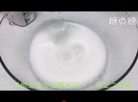 宝宝辅食系列~菠菜溶豆,鱼眼泡变小加入三分之二糖
