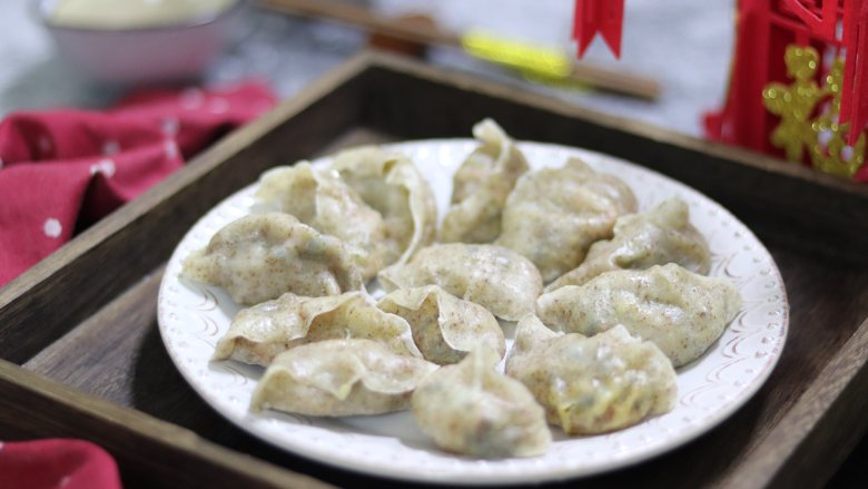 年味浓浓的黑麦蒸饺,为健康加分,北方过年必吃