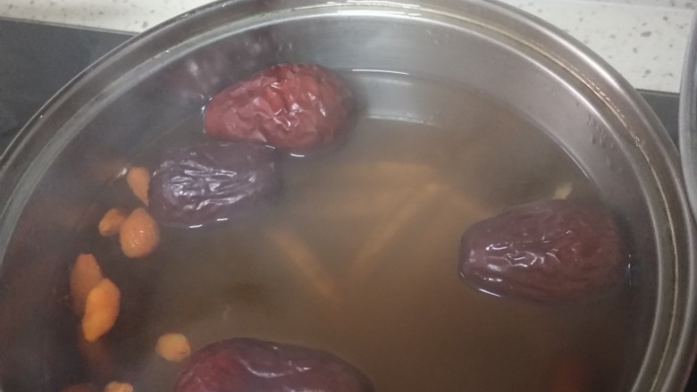 红糖姜茶,3分钟左右,煮沸出锅