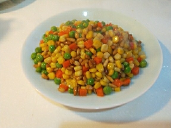 松仁玉米 新文美食,成品图