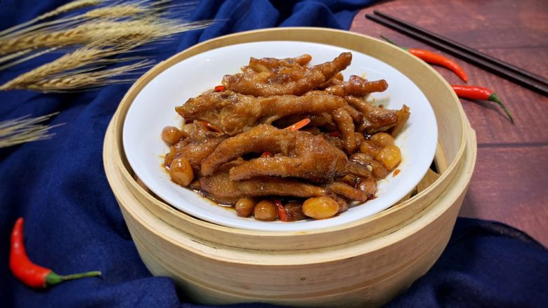 虎皮凤爪,完成,成品。