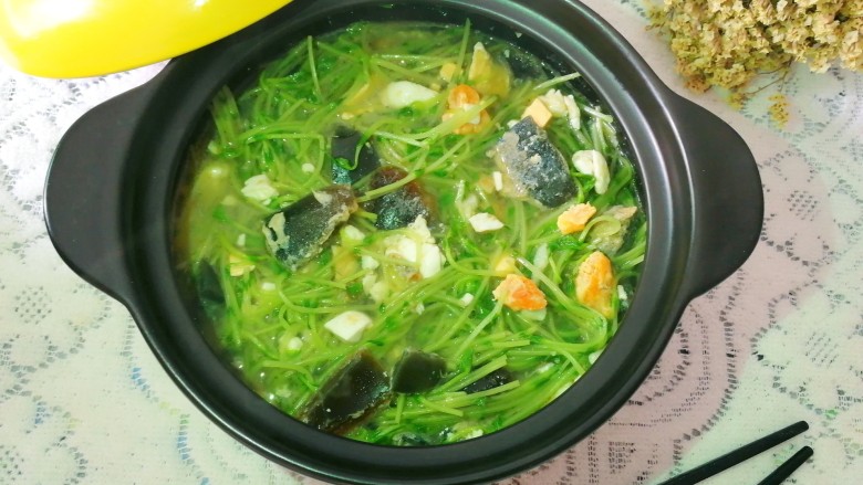 上汤豆苗(简易版),很好吃哦