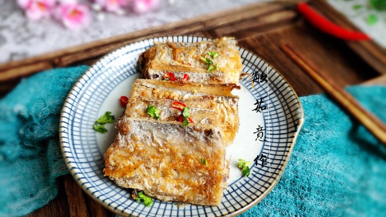 香煎带鱼,敏如意作~香煎带鱼~成品
