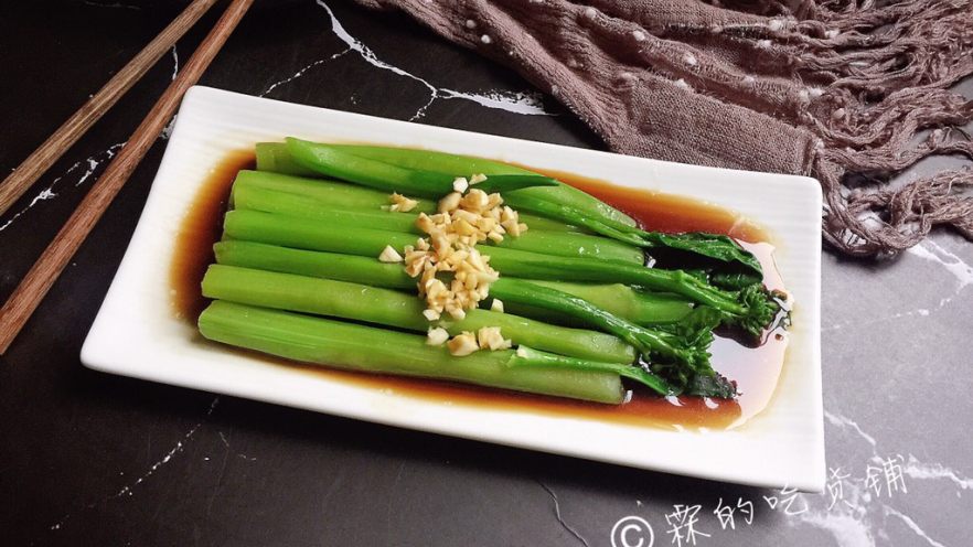 白灼芥蓝 快手经典菜