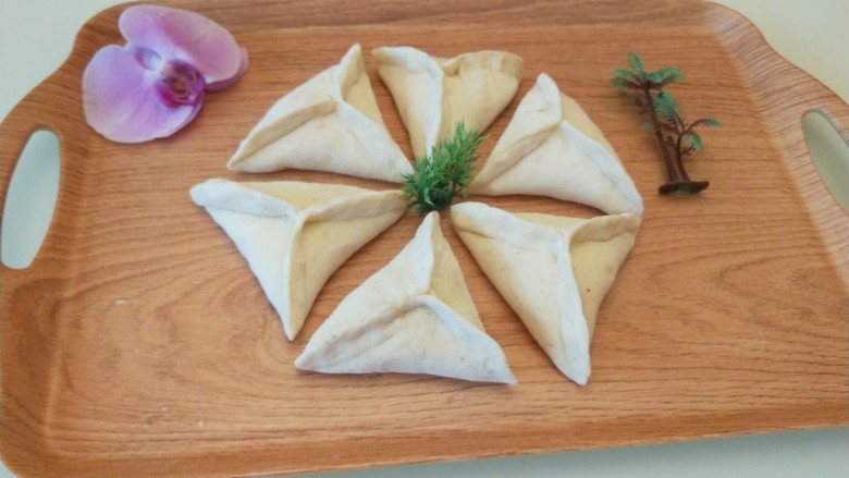 糖三角 新文美食,成品图