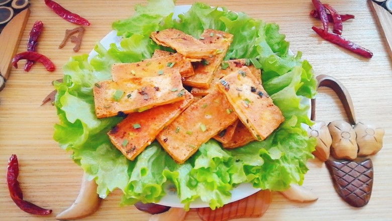 脆皮豆腐(煎豆腐),开吃
