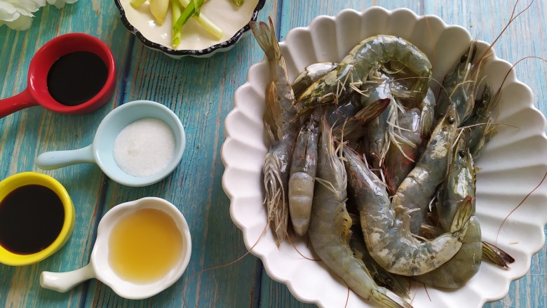 油焖大虾,准备食材