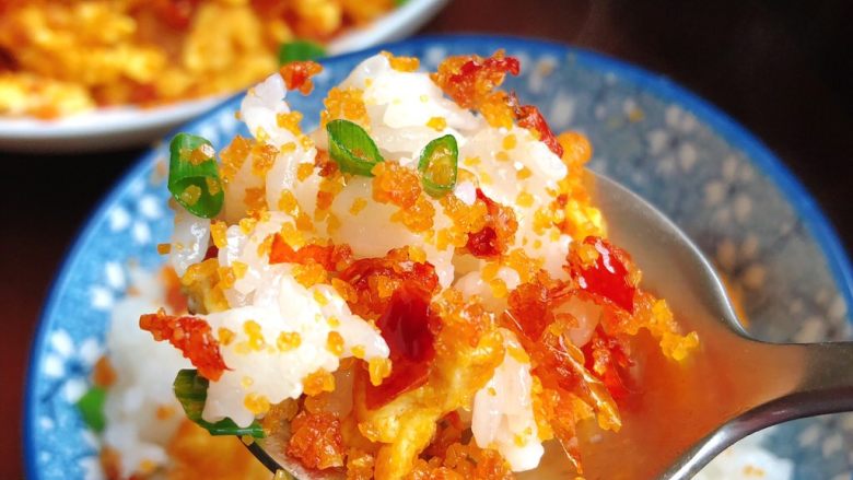 渣广椒炒鸡蛋,让我轻松干掉2碗米饭