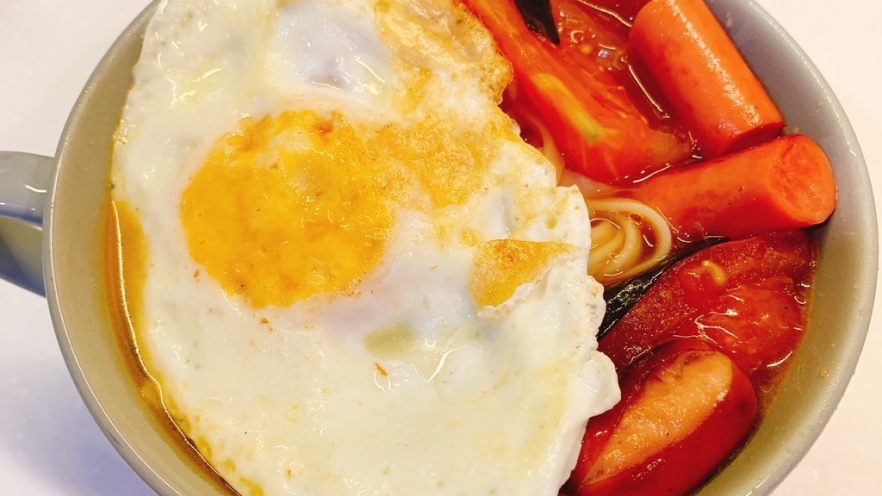 葱油番茄汤汁面