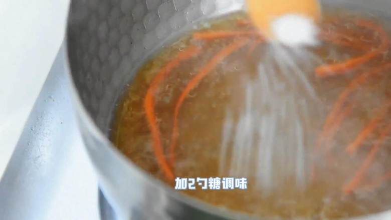 白灼菜心,清新爽口不油腻,记得多吃蔬菜哦,加2勺糖调味。