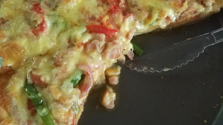 㕚烧蔬菜芘萨,看着就好吃!