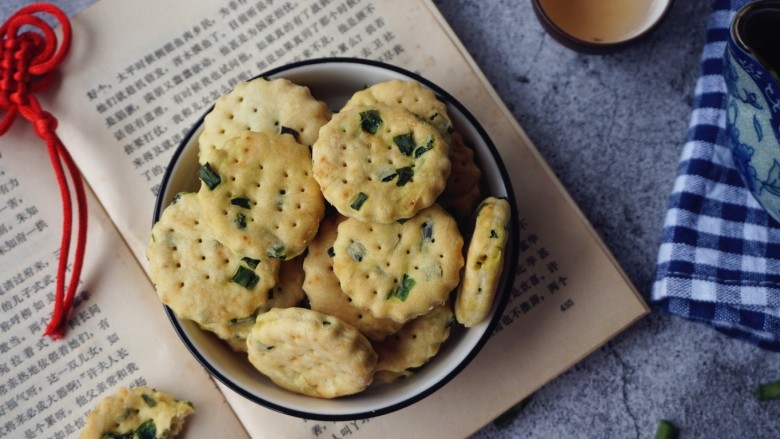 香葱苏打饼干