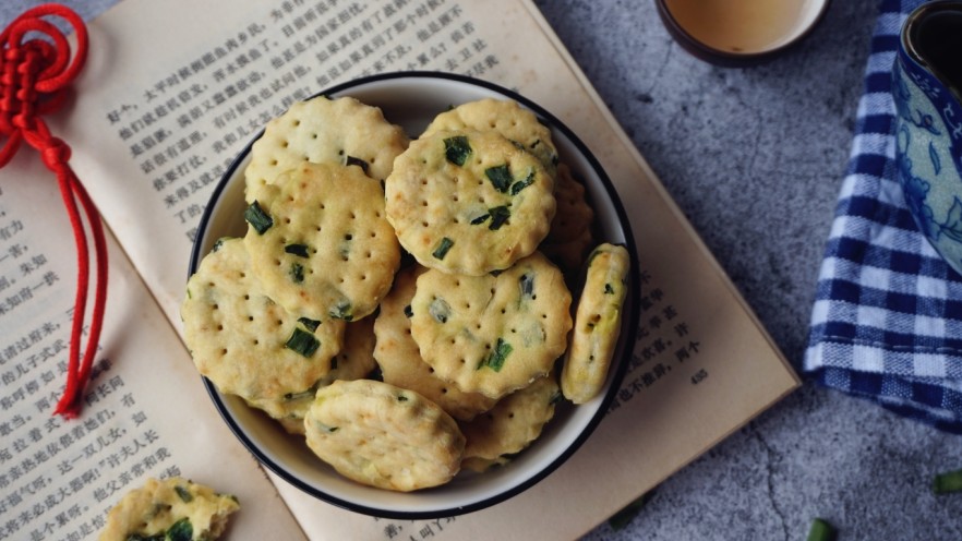 香葱苏打饼干