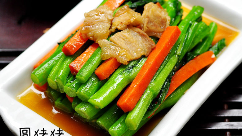 干煸菜心