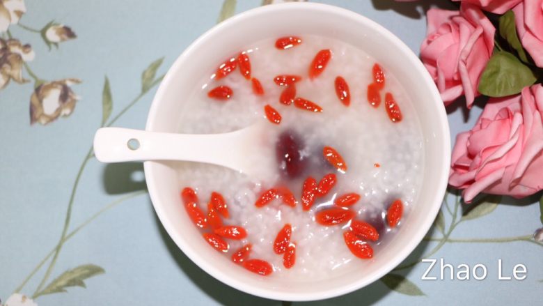 红枣大米粥,哇,不错哦
