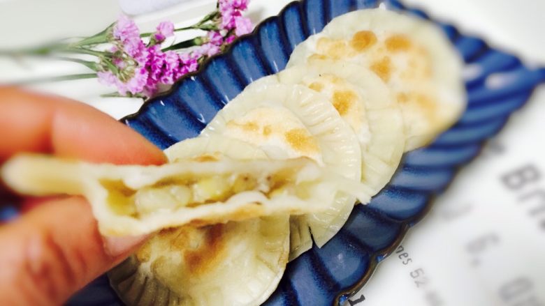 香蕉派(饺子皮版),外酥里嫩,美味香甜
