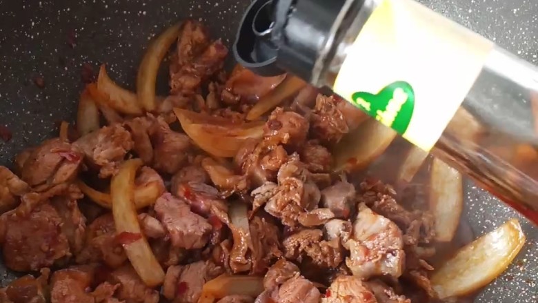 红焖狍子肉,红酒醋