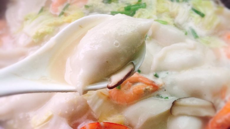家乡美食+汤煮元宵,汤煮元宵就欧了,非常鲜美