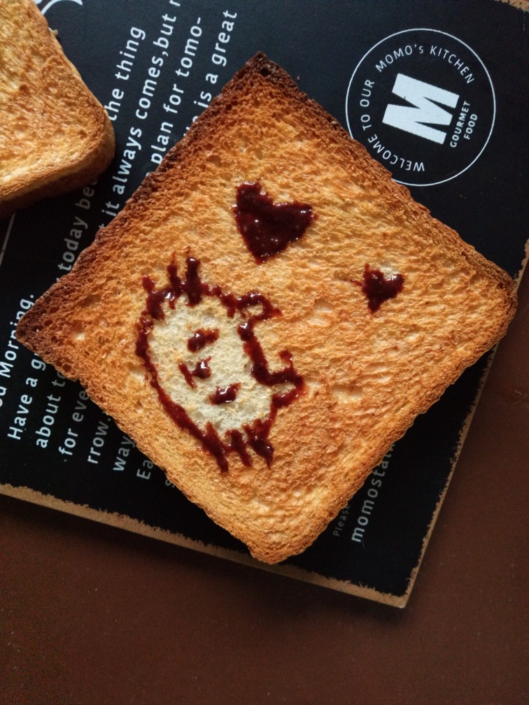 做我的小猪猪好吗?这样烤吐司。,小猫咪