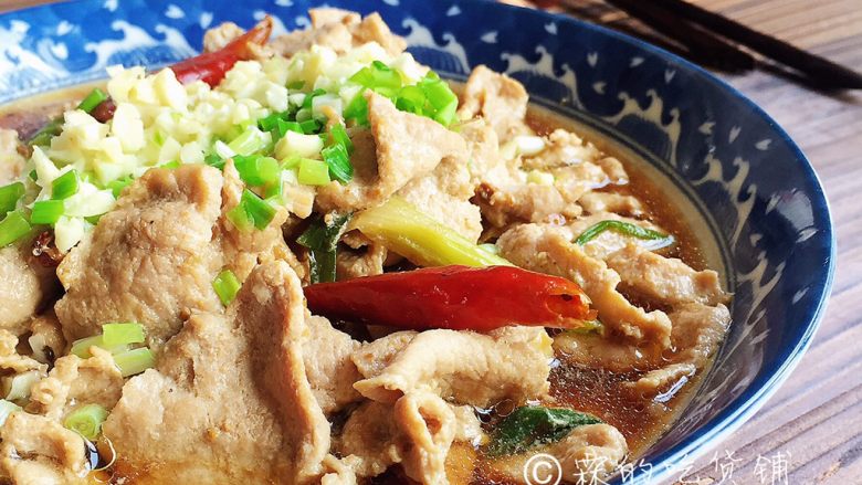 能多吃一碗饭的 水煮肉片,完成。
