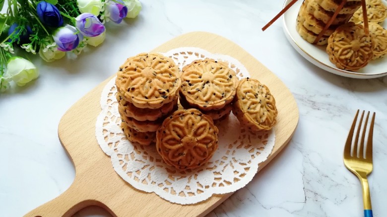 芝麻核桃酥,味道超赞!