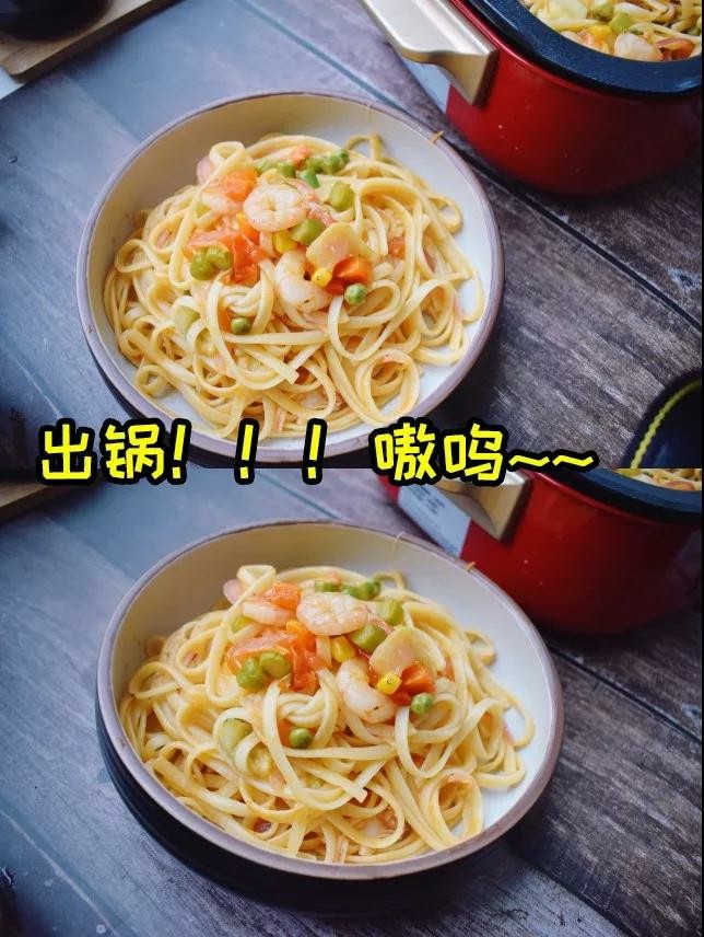 西班牙焗意面,出锅啦是不是很简单上手