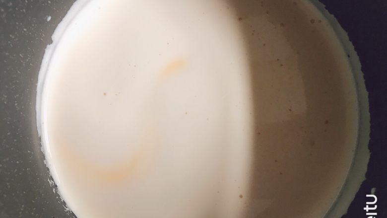 半熟芝士,过筛回奶锅,做卡仕达酱