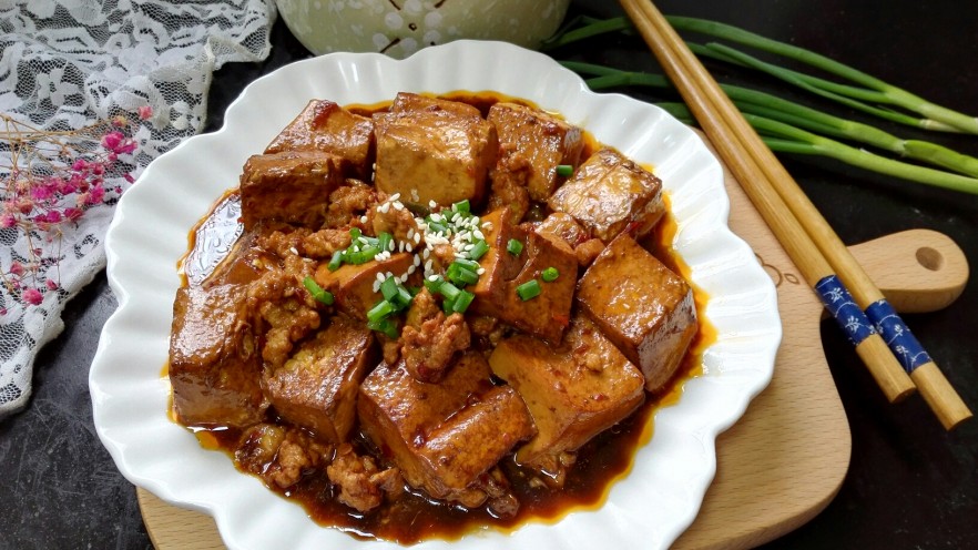 肉末豆腐