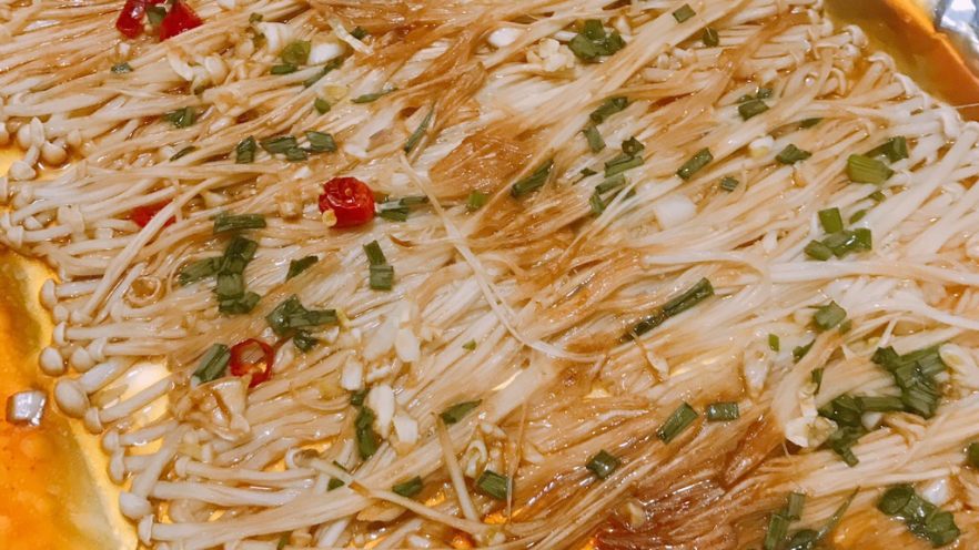 烤箱金针菇