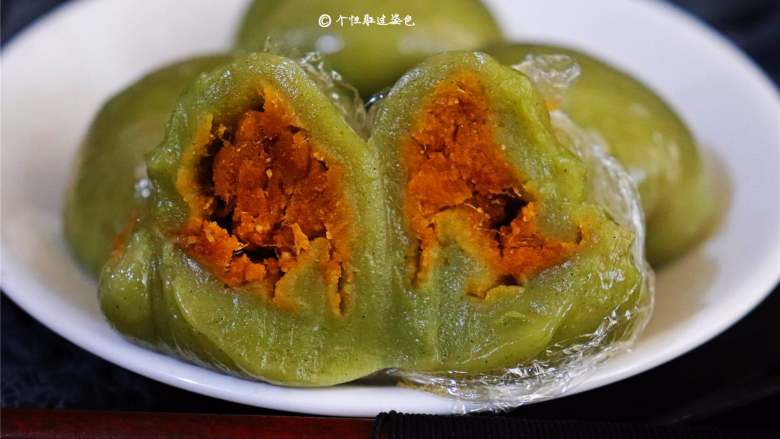青团(快手家常版),一口咬下去,味道棒极了